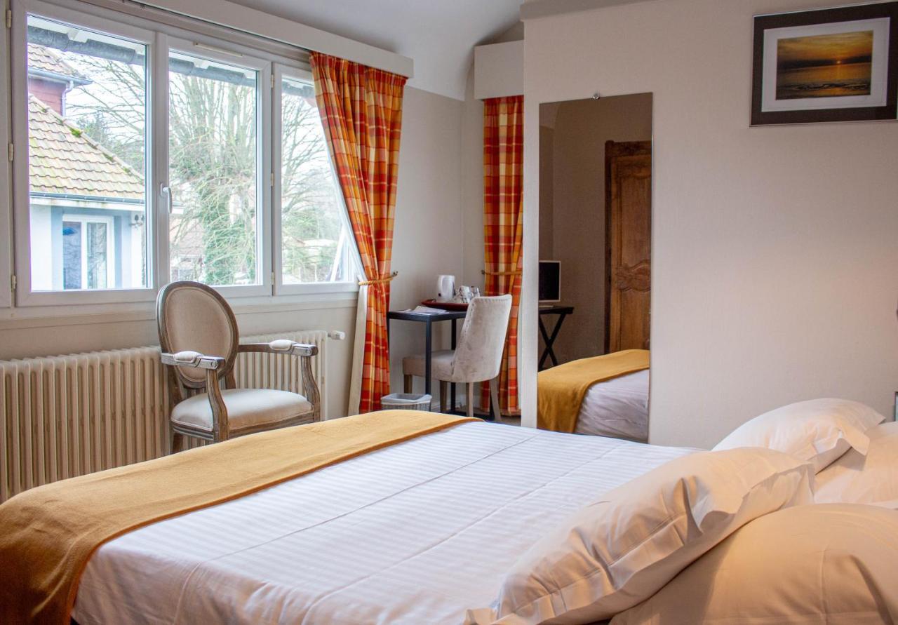 Hostellerie Et Spa De La Vieille Ferme Criel-sur-Mer Esterno foto